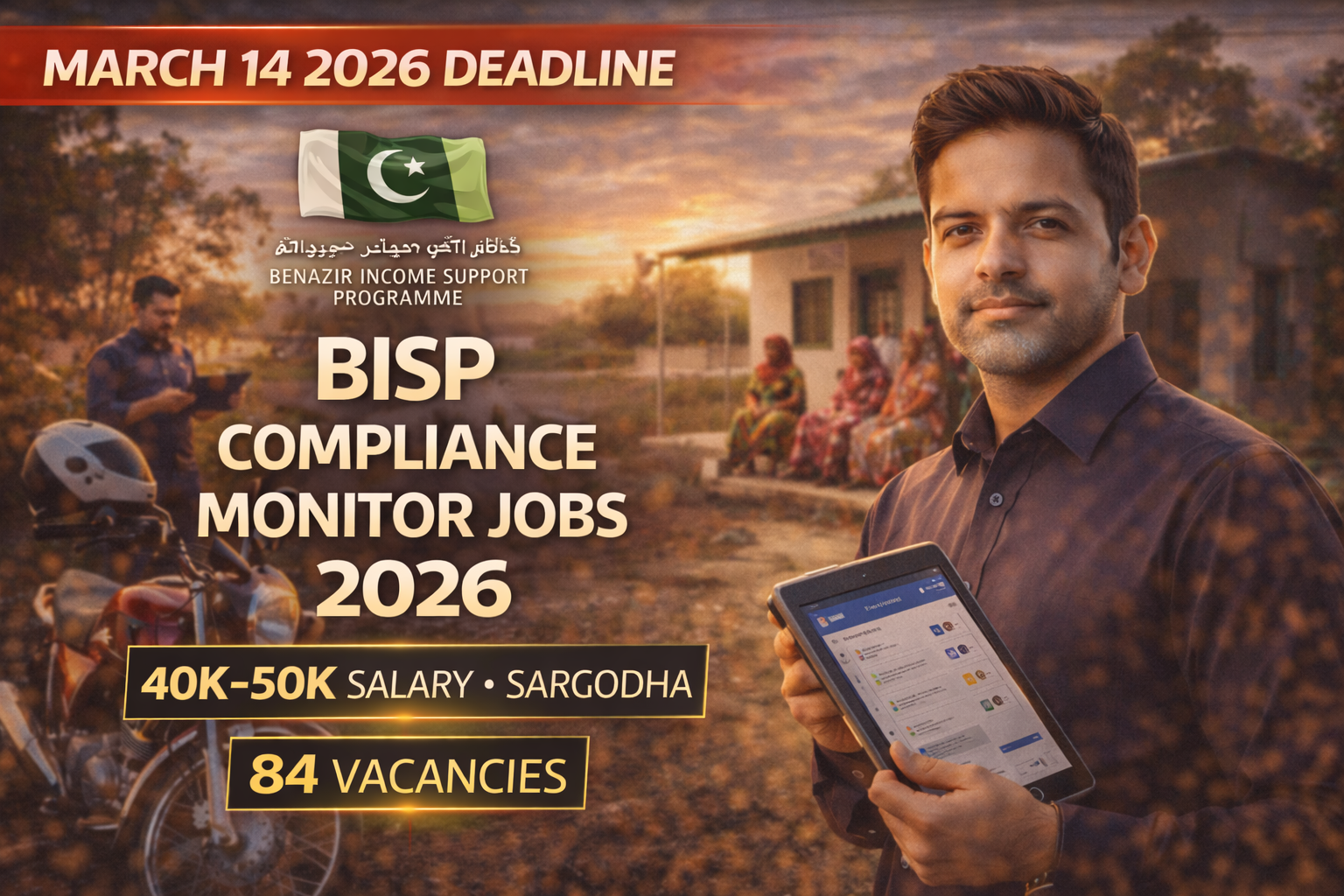 BISP Compliance Monitor Jobs 2026 Apply Now