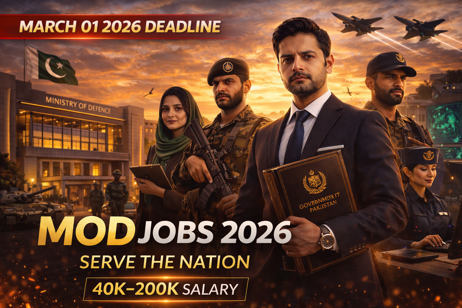 Latest Career Opportunities At Ministry of Defence (MOD) Jobs 2026