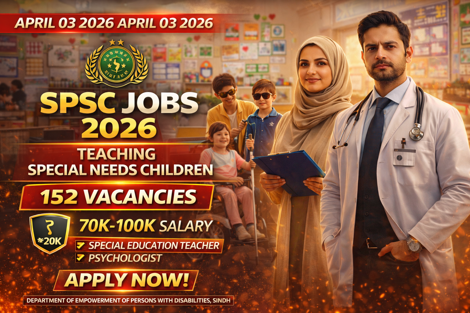 Latest Teaching Jobs At SPSC 2026