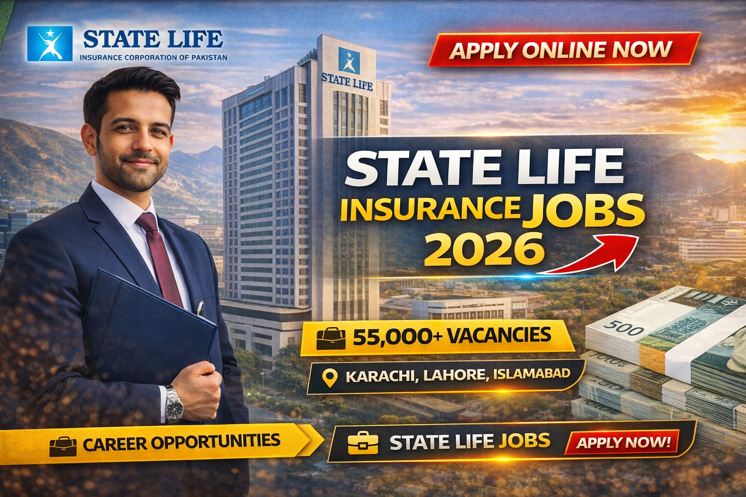 State Life Insurance job opportunities 2026
