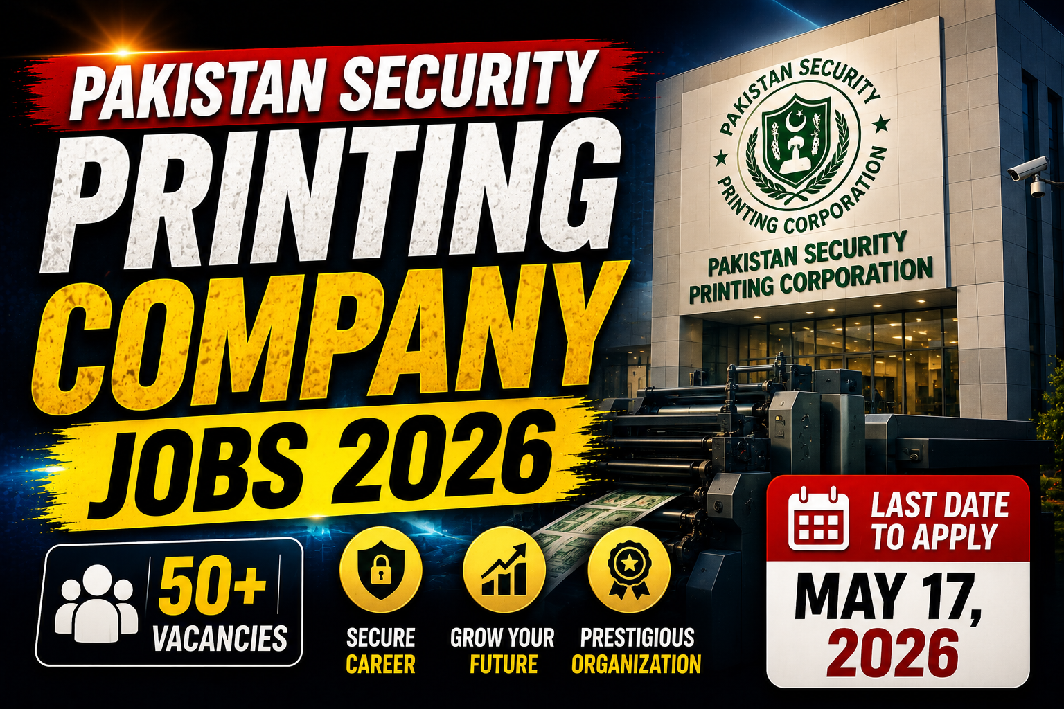 Join Pakistan Security Printing Company