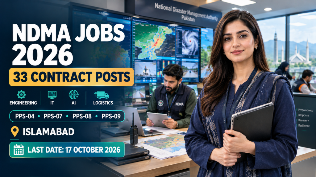 ndma-jobs-2026-33-contract-posts-islamabad