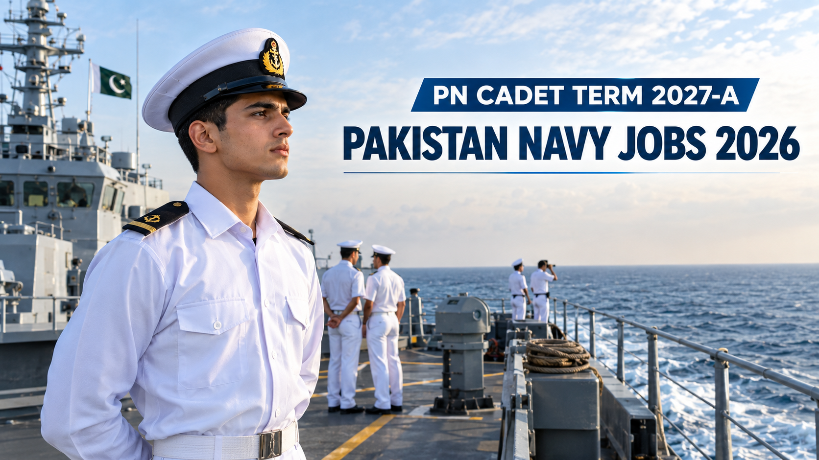 Pakistan Navy Jobs 2026 – PN Cadet Term 2027-A