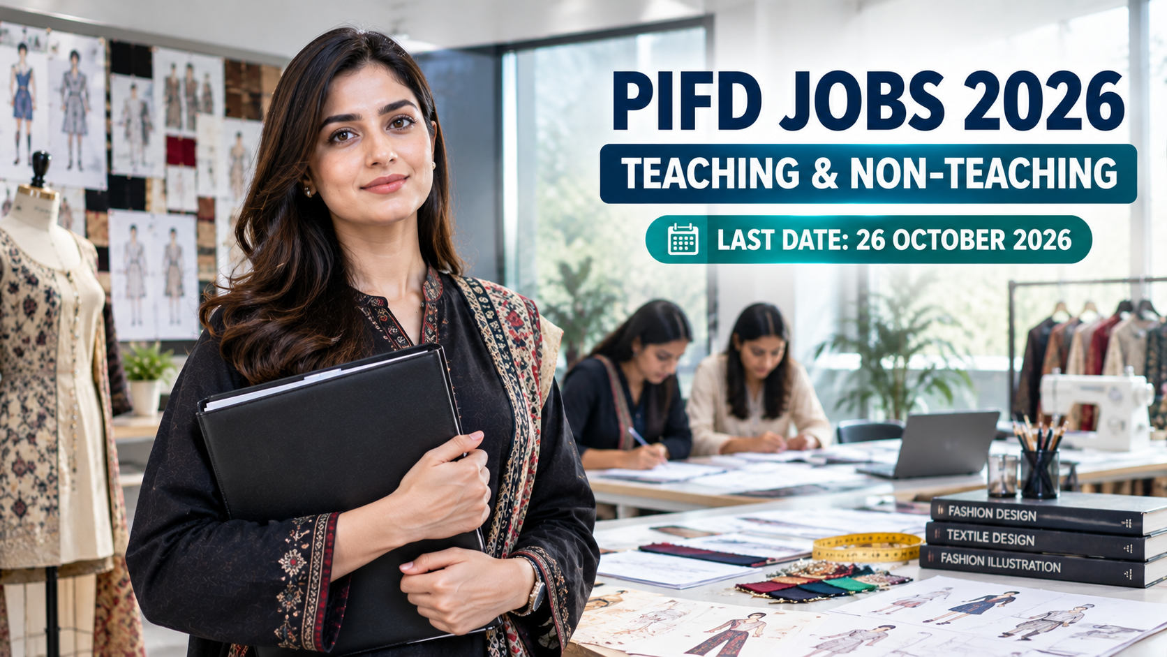 PIFD Jobs 2026 – Pakistan Institute of Fashion and Design, Lahore